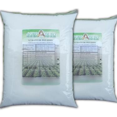 Imagem de Fertilizante Nitrato De Potássio 10kg Adubo Ferti Hidroponia - AGROADU