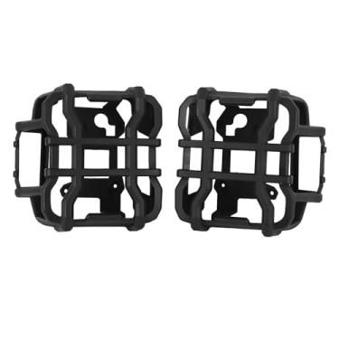 Imagem de Guardas de Tampa Luz Traseira para JL 2018-2023, Impacto Acabamento de Decoração Luz Traseira Traseira Preta Traseira Com Luzes LED, Instalação Fácil, Proteção de Longa