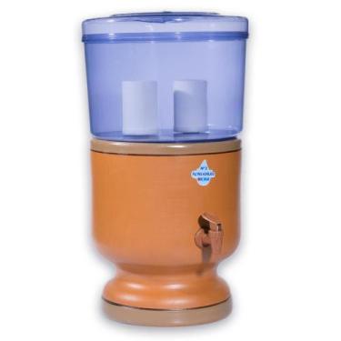 Imagem de Filtro De Barro Acrílico 16,2 Lts 2 Velas Carvão 2 Boias - GMOLD