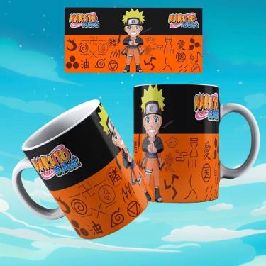 Imagem de Caneca De Porcelana 325ml Animes Decorada Naruto 4