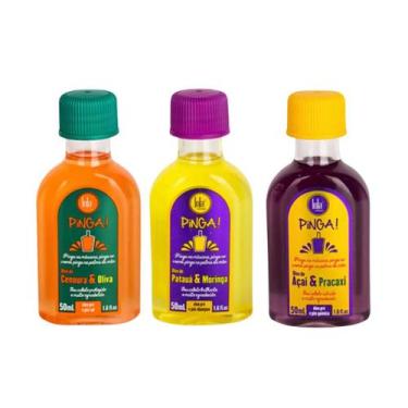 Imagem de Lola Pinga! Óleo Açaí 50ml + Cenoura 50ml + Pataúa 50ml - Lola Cosméti