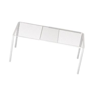 Imagem de Ｂｅｓｇａ Organizador de prateleira de armário expansível, balcão, porta-tempero, economizador de espaço, organizador de despensa para estante, guarda-roupa, Camada única