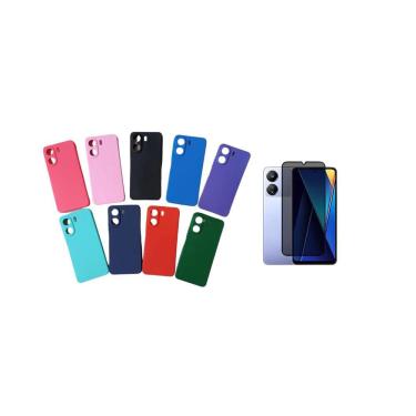 Imagem de Capinha + Pelicula Privativa Compatível Para Xiaomi Poco C65
