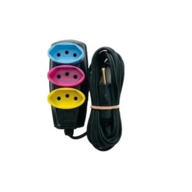 Imagem de Extensão Elétrica Com 20 Metros Cabo Paralelo Antichamas