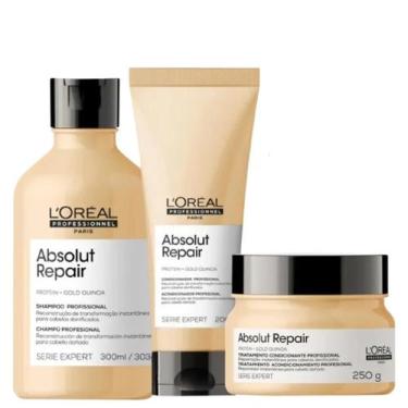 Imagem de Kit L'Oréal Professionnel Serie Expert Absolut Repair Gold Quinoa + Pr