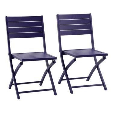 Imagem de Conjunto Jardim Varanda Aluminio Azul 2 Pessoas - Menorca - BRAZIL HOM