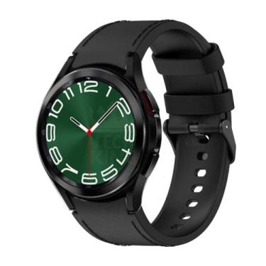Imagem de Pulseira Silicone Para Watch6 Classic 47mm -  Teck King, Preto