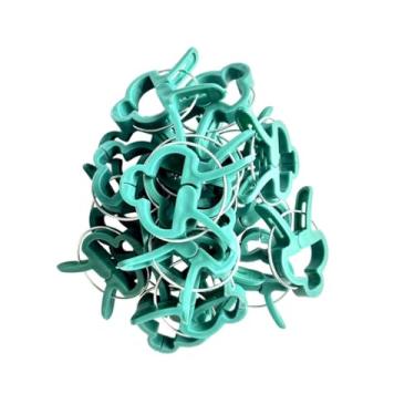 Imagem de Ioensy 20x Clipes de planta de jardinagem Ferramentas de cultivo na vertical Clipes Salbing Plants Glamps para flores de jardim de jardim de estufa Garden, 20x Grande
