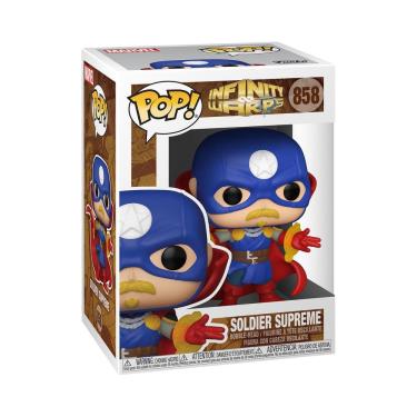 Imagem de Boneco de ação Funko Pop! Marvel Infinity Warps Soldier Supreme