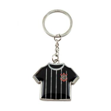 Imagem de Chaveiro Metal Camisa Time 3.5cm time Corinthians - Mileno