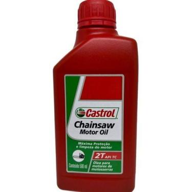 Imagem de Óleo Castrol Chainsaw Lubrificante 2t Para Motoserra 500ml
