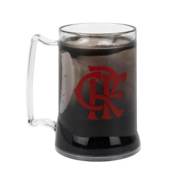 Imagem de Caneca Gel Isolante Térmico Time Flamengo 400 Ml - Generico