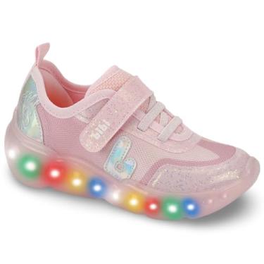 Imagem de Bibi, Tênis Infantil de Luz Menina Bibi Roller Celebration 3.0 Rosa Holográfico (Rosa, BR, Criança de 4 a 8 anos, Numérico, 31)