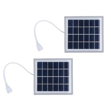 Imagem de Carregador de Painel Solar 2PCS, Sun Charger Power Painel 5W USB Portátil Com Stand for Smartphones MP3 Players MP4 Dispositivos