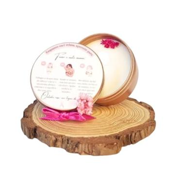 Imagem de Velas Aromáticas – Lembrancinhas em Lata Bronze Outubro Rosa 110g