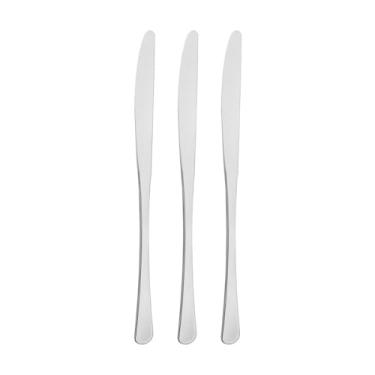 Imagem de Conjunto de facas de mesa aço inox 3 pç.