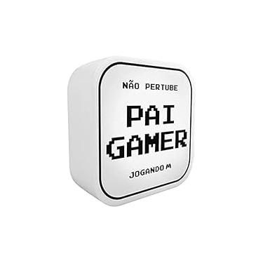 Imagem de Luminária Box Não Perturbe, Pai Gamer