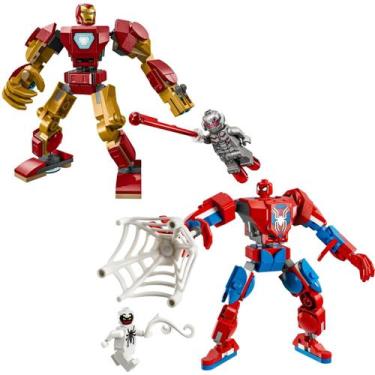 Imagem de Lego Blocos De Montar Marvel Robô 2 Figuras 76307