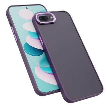 Imagem de Capa Protetora para Celular Space Compatível Apple iPhone 7/8 PLUS Luxo Fosca Slim [ROXO DARK]