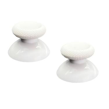 Imagem de VicRole 2 Peças De Joysticks Analógicos Substituição Brancos Para Meta Quest 3, Controle 3S, Oculus 2, Pro - Design Alta Precisão, Material Durável, Ferramentas Incluídas