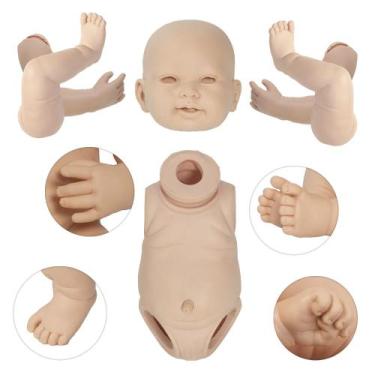 Imagem de Kit Para Arte Reborn Com Torso Vinil Siliconado Molde Lara - Cegonha R