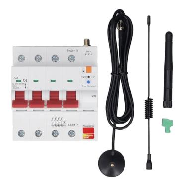 Imagem de Disjuntor Inteligente 63A Controle de Temporizador de Medição Com Proteção de Sobrecarga de Suporte de Alto-falante Al para Solar Fotovoltaico (AC400V)