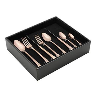 Imagem de Wolff FAQUEIRO 48PC AÇO INOX BERNA ROSE