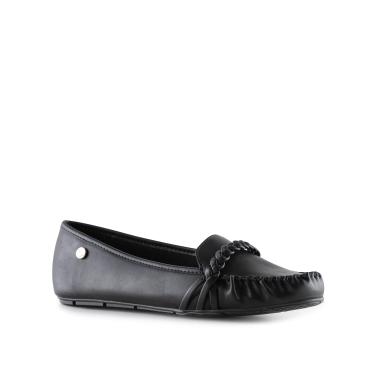 Imagem de Mocassim, Via Uno, Feminino, Preto, 35