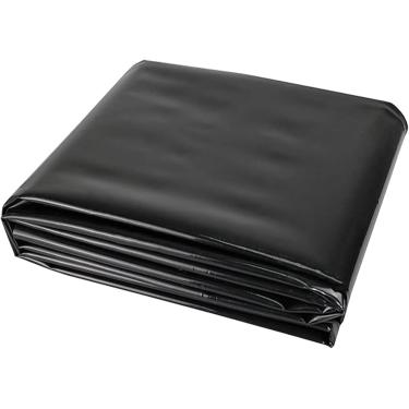 Imagem de Forro De Lagoa Hdpe Forros De Lagoa Duráveis Para Lagoas Ao Ar Livre, 3x4m 4x6m 5x8m 8x10m 10x12m Membrana De Piscina De Jardim De Forro De Lagoa Pré-formada Para Lagoa, 4x6m(13.1x19.7ft)