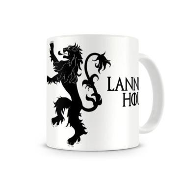 Imagem de Caneca Game of Thrones Lannister White (ATG452) - Geek Premiere