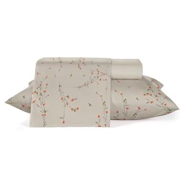 Imagem de Jogo Roupa de Cama Queen 3 peças, 100% algodão 150 fios Teka Diamante