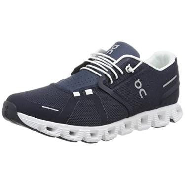 Imagem de On Tênis de corrida masculino Cloud 5, Branco meia-noite, 13.5 UK