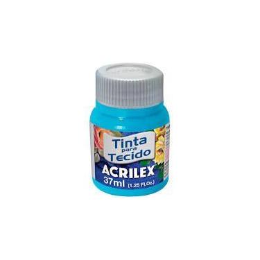 Imagem de Tinta de tecido Acrilex azul mar 535 37ml