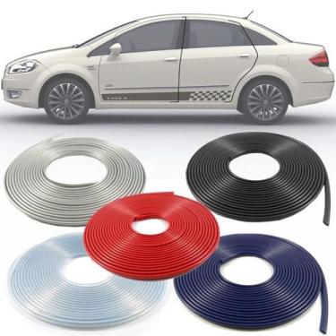 Imagem de Borracha Protetor de Borda Fiat Linea 2009 10 11 12 13 14 15 16 - 10 M