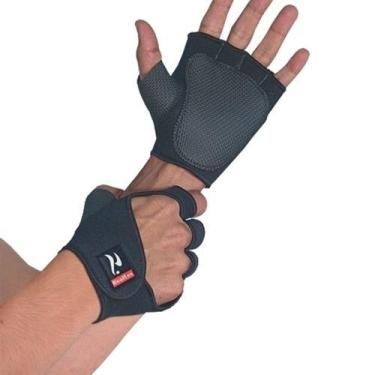 Imagem de Protetor de Palma Realtex Com Polegar, Preto, G