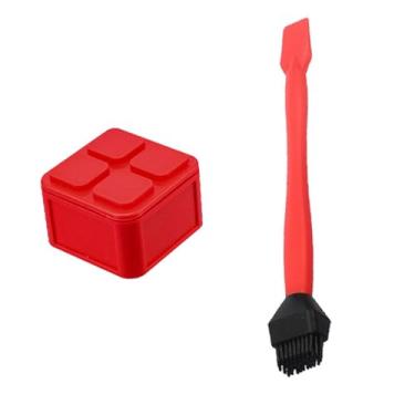 Imagem de Colaxi Kit de caixa de cola de silicone premium, ferramenta auxiliar de colagem, recipiente de cola para marcenaria, artesanato, revestimento faça você, Style B