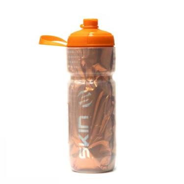 Imagem de Garrafa Térmica Squeeze Skin Automática 590Ml Laranja - Skin Sport