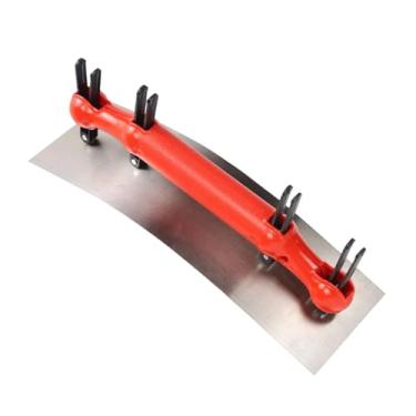 Imagem de Stgfyxgs Desempenadeira de Reboco, Raio de Acabamento Curvo, Cabo Ajustável E Confortável