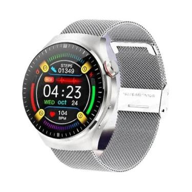 Imagem de Smartwatch De Saúde Masculina ECG PPG Pressão Arterial Ácido Úrico Aná