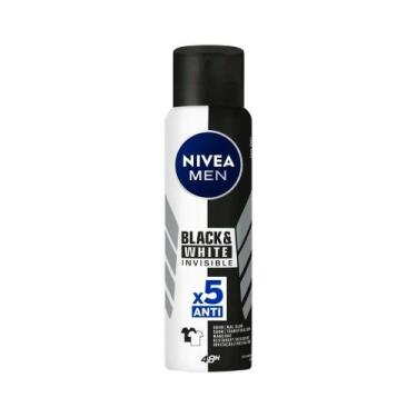 Imagem de Desodorante Antitranspirante Aerossol Nivea For Men Invisible Black e 