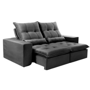 Imagem de Sofá Retrátil e Reclinável Prisma 1,90m - Montagem Inclusa - Quines Es