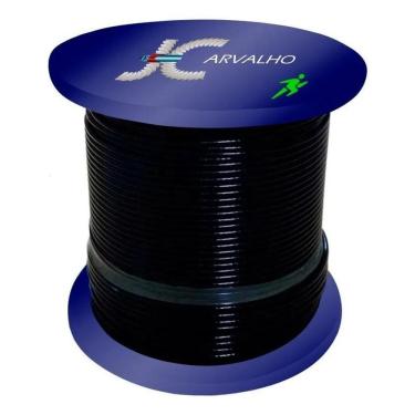 Imagem de 3X 20M Cabo De Aço 1/8 4,8Mm 6X7 Revestido Academia Musculaç