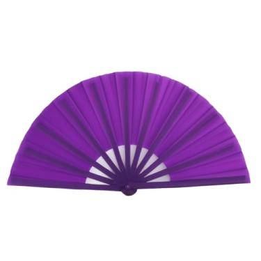 Imagem de Leque,Leque Grande, Kung Fu Tai Chi Apresentação Dança(roxo,G)