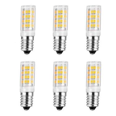 Imagem de Kit 6 Lâmpada Halopin 3 Cores Led E14 5w Lustres Arandela - IRIS