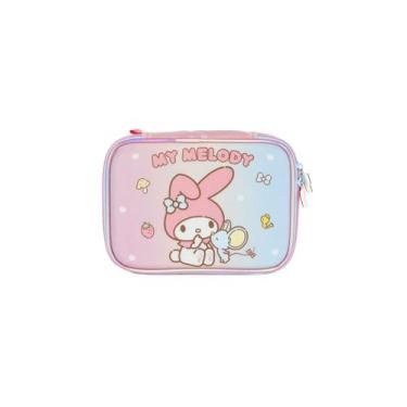 Imagem de Estojo My Melody Box 100 Pens Passeio Meninas Escolar Kids, Rosa