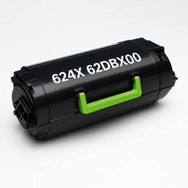 Imagem de Cartucho de toner 624x compatível para lexmark mx711dhe rende 45k - Di