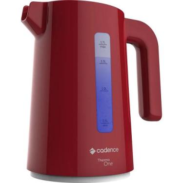 Imagem de Kit Cadence Colors Vermelho - Chaleira 1,7L e Sanduicheira, 220V