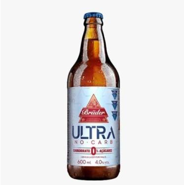 Imagem de Cerveja Bruder Ultra Zero Carboidrato 600ml - Cx 15 Un