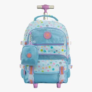 Imagem de Mochila com Rodas Alças 16 T Petit Sweet Dreams 2 - Xeryus, Azul