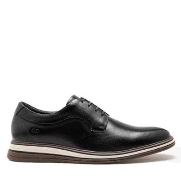 Imagem de Sapato Masculino Democrata Dune Hi-Soft 298201 Preto-Masculino